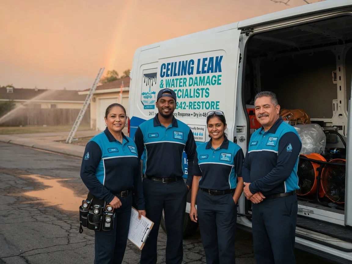 Ceiling Leak Cleanup company in Bear River City, UT